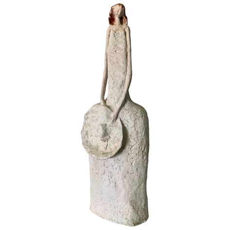Art Deco Era Nude Female Sculpture In Plaster For Sale At Stdibs My
