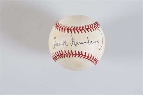 Hank Greenberg Signed Baseball Send Back Memorabilia Expert