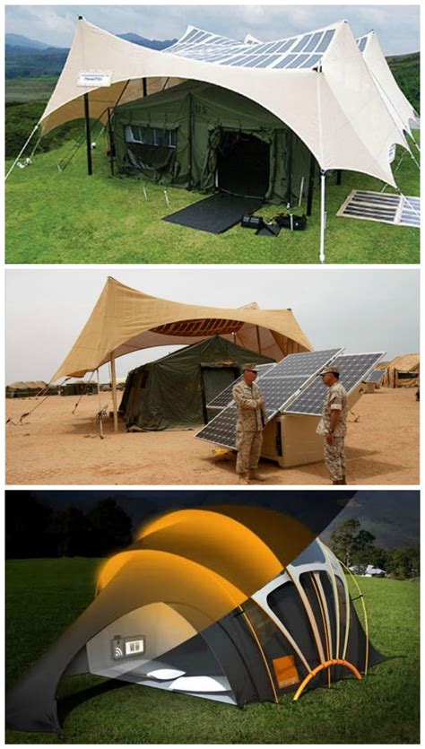 Sun Is The Future Solar Powered Tent Solar Powered Tent Tent