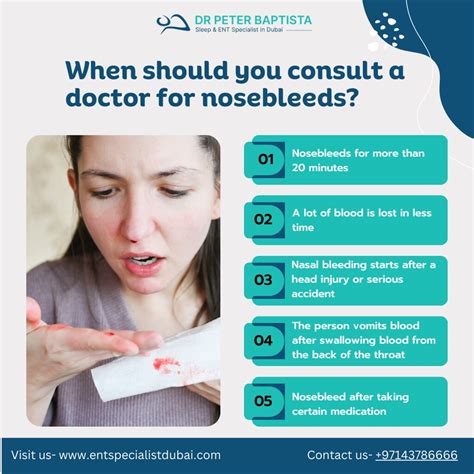 When Should You Consult Ent Doctor For Nosebleeding Flickr