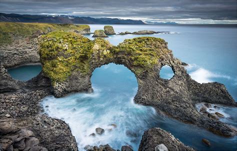 Gatklettur Archarnarstapi Iceland Europe Travel Snaefellsnes