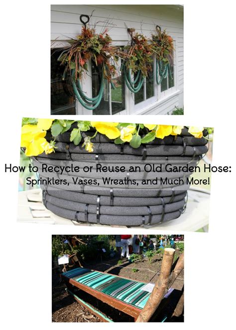 How To Recycle Or Reuse An Old Garden Hose Feltmagnet