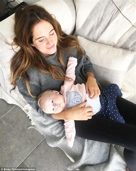 Binky Felstead Reveals Personal Shock At Pregnancy News Daily Mail Online