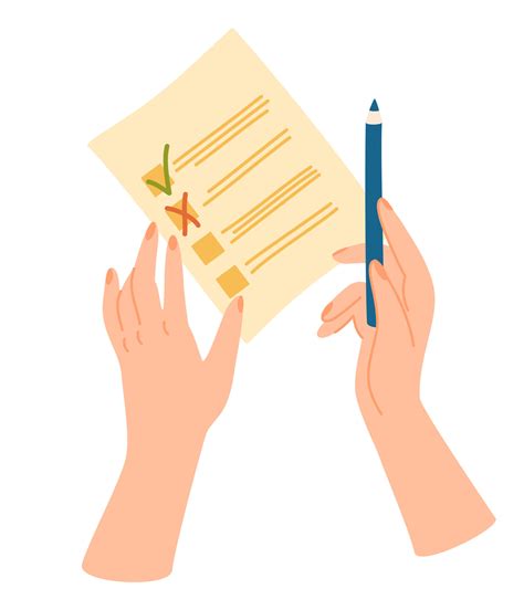Hands Fill Out The Form Writing Hand Signing Documents The Concept Of