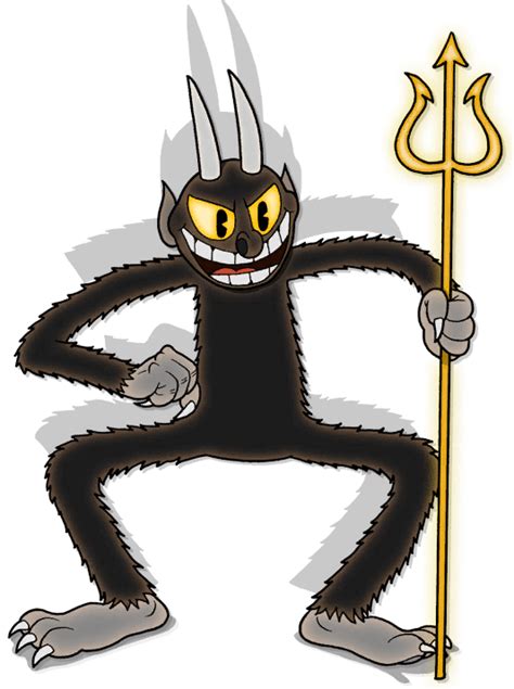 Cuphead The Devil Holding Trident Png Transparente Stickpng My XXX Hot Girl