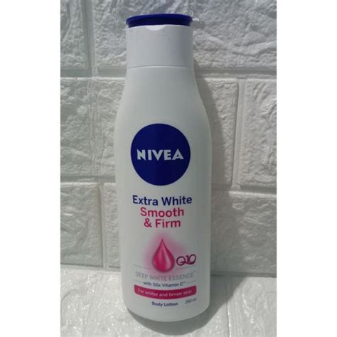 Nivea Extra White Smooth And Firm Q10 Body Lotion 250ml Shopee