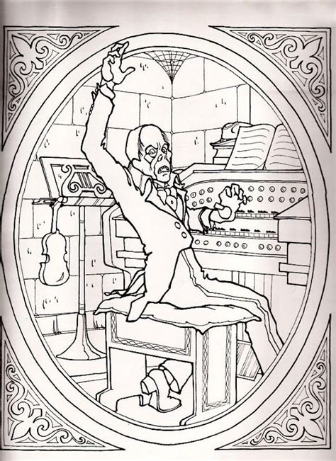 Phantom Of The Opera Coloring Pages Coloring Pages Kids 2019