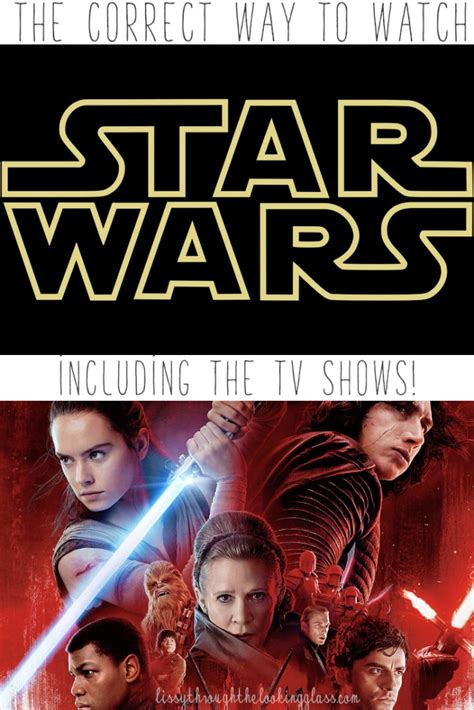 Star Wars Watch Order Including The Two Tv Shows