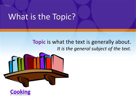 Ppt Finding Topic And Main Idea Powerpoint Presentation Free