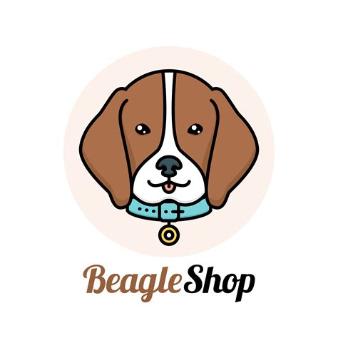 Beagle Dog Logo 444414 Vector Art At Vecteezy
