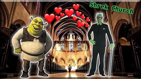 Getting Married In Shrek Church Vrchat Youtube