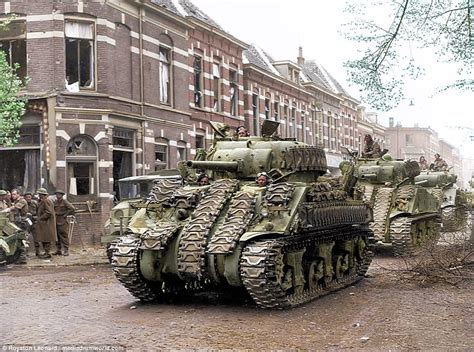 Wwii Tank Photos Revealed In Amazing Colour