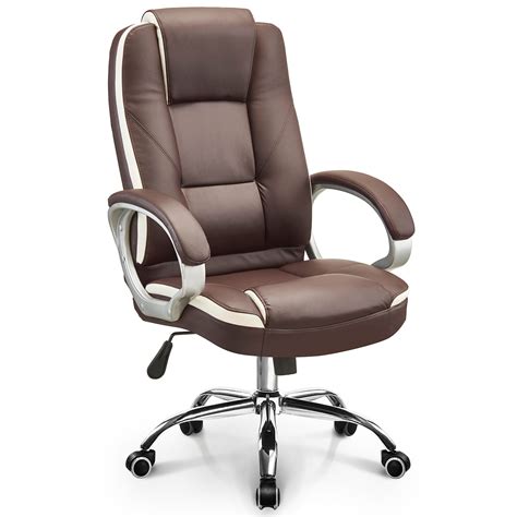 Executive Office Chair High Back Pu Leather Desk Computer Task Home