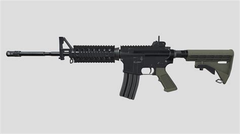 M4a1 Assault Rifle 3d Model By User77 7b86f33 Sketchfab