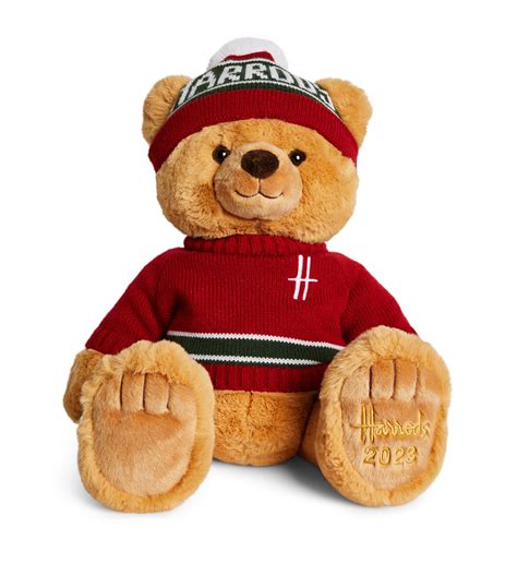 Harrods Christmas Bear 2023 Ethan 36cm Harrods Eg