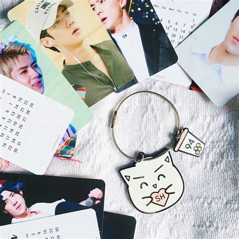 exo merch keychain craft kpop aesthetic pop group sehun albums accesories asia fandoms