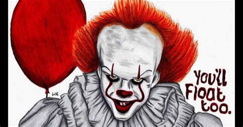 Pennywise Drawing ~ Drawing Easy