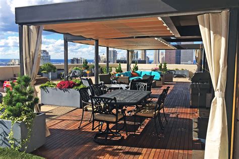 Rooftop Patio Covers Chicago Shadefx