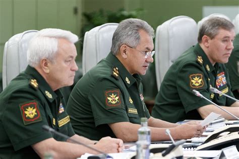 Russian Ministry Of Defense Today In National Defense Center General