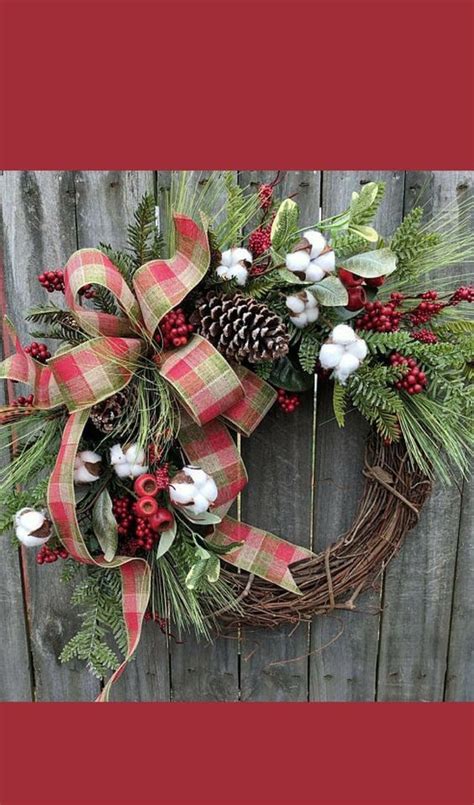 Christmas Door Wreaths Holiday Wreaths Christmas Decor Diy Holiday