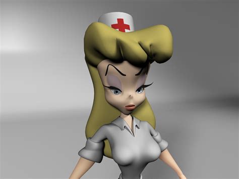 High Poly Hello Nurse Animaniacs By Rwasher On Deviantart