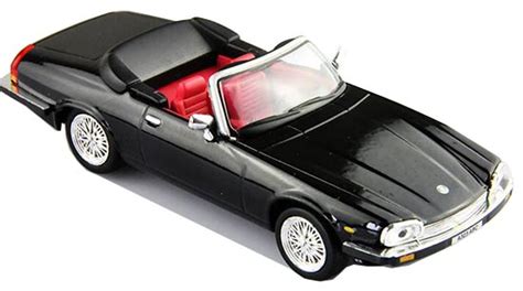 Black 143 Scale High Speed Diecast Jaguar Xjs 1990 Model Nb9t481