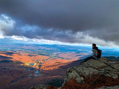 Vermonts Highest Peak Sunset Ridge Trail In Underhill State Park To