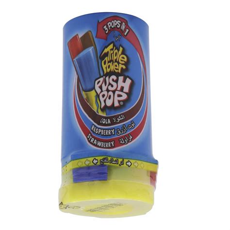 Topps Bazooka Triple Power Push Pop 34g Online At Best Price Candy