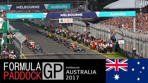 Formula Paddock Gp Australia 2017 Youtube