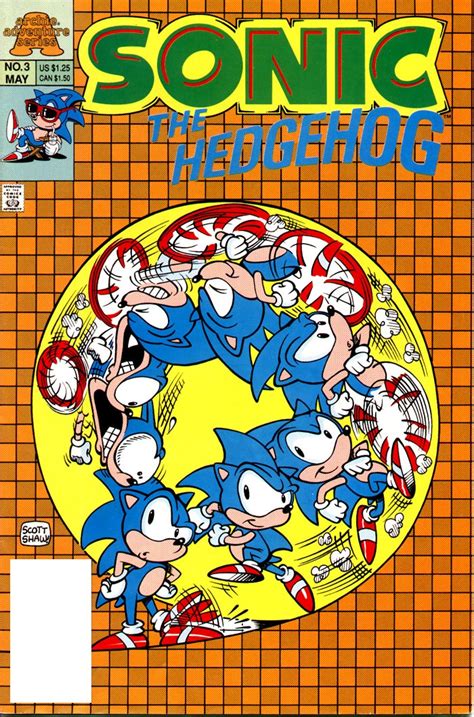 Hedgehogs Cant Swim Sonic The Hedgehog Original Mini Series Issue 3