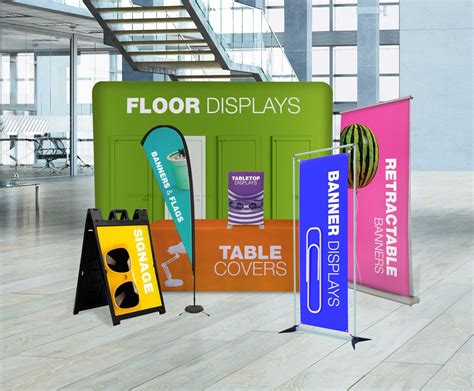 types of displays you can use to market your brand in a trade show scholarly open access 2023