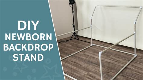 Diy freestanding pvc backdrop perfect for photobooth and display for paper flower crafts! Newborn Backdrop Stand | Easy DIY using PVC pipes - YouTube