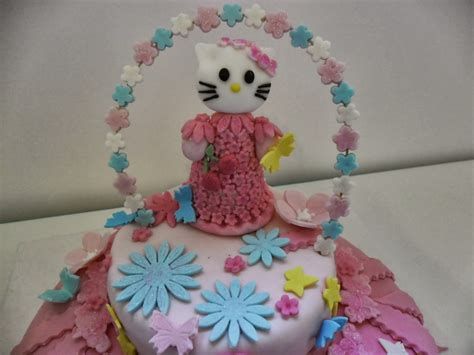 Gâteau Danniversaire Hello Kitty Gateaux Daline
