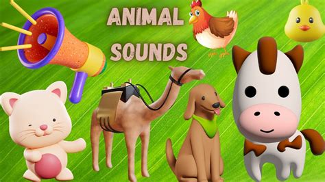 Animal Sounds For Children Learn Animal Sounds For Kids And Babies