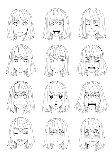 Kaori On Deviantart Anime Face Drawing Drawing