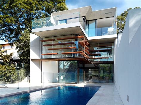 We have house plans with panoramic windows for modern taste. Architecturally Stunning Contemporary House In Sydney ...