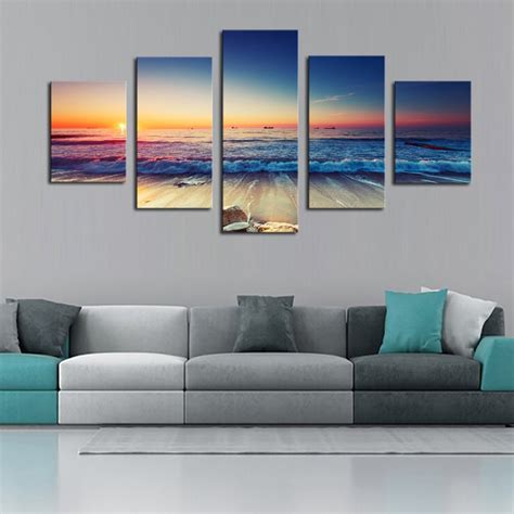 Panels The Seaview Modern Home Wall Decor Painting Canvas Art HD