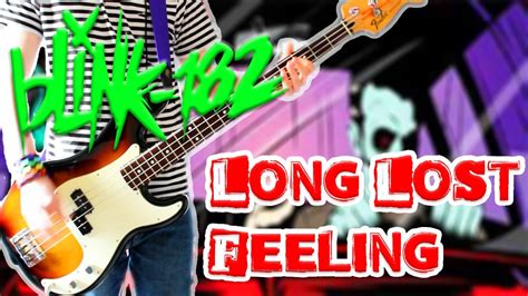 blink 182 long lost feeling bass cover youtube