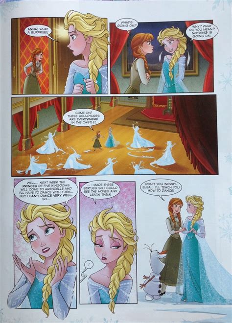 Frozen Comic Dancing Day Elsa The Snow Queen Photo 38228950 Fanpop