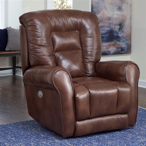 Powells Motion Grand 1420s Casual Swivel Rocker Recliner With Pad Over