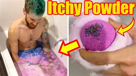 Itching Powder In Bath Prank Youtube