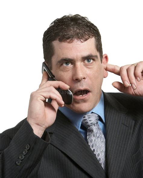 Businessman On Phone Stock Photo Image Of Corporate Discussion 8732744