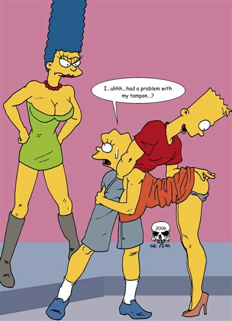 Rule 34 Bart Simpson Color Female Human Lisa Simpson Male Marge Simpson Multiple Females