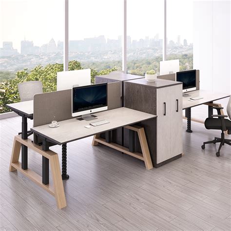 Electric Height Adjustable Lifting Desk Office Workstation