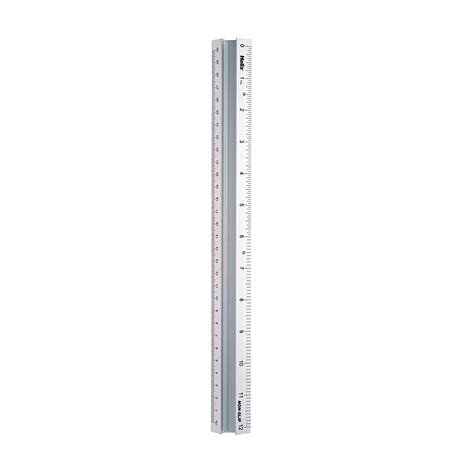 Helix 12 Inch 30cm Non Slip Metal Safety Ruler