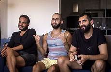 gay israel arabs oriented film movie naeem palestinian struggles palestinians israeli highlights ap abu seif khader july left fadi protagonists