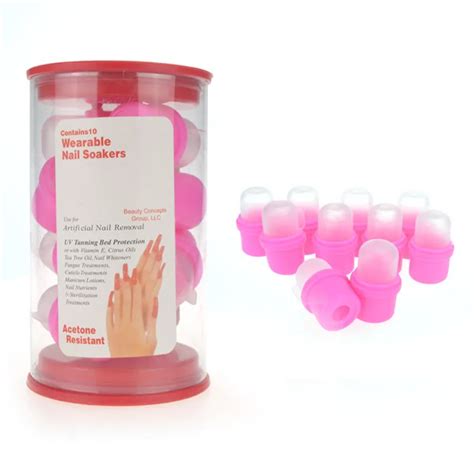 Buy 10 X Wearable Nail Soakers For Acrylic Removal