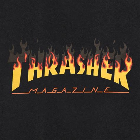 Thrasher Magazine Shop Bbq T Shirt Black