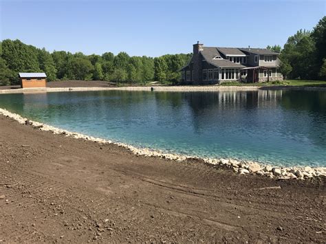 Fish Swim And Relax In This 12 Acre Backyard Pond Wisconsin Lake
