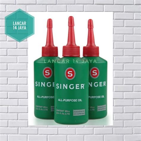 Jual Minyak Mesin Singer Ml Pelumas Mesin Jahit Pelumas Perlengkapan Tni Original Singer